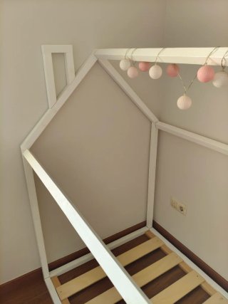Cama Montessori Casita Blanca
