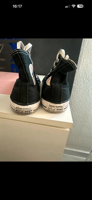 Converse All Star Negras T37