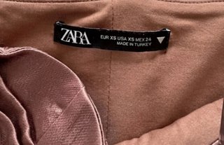 Top viral satén Zara Talla XS