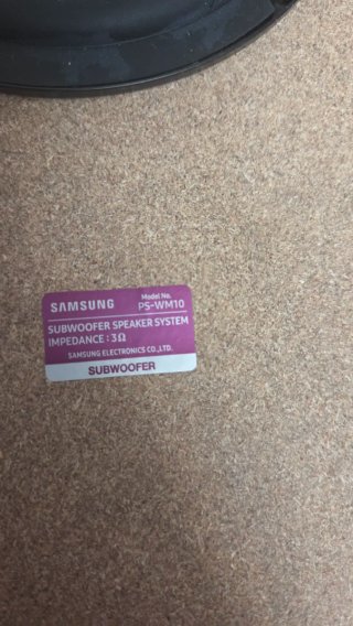 Barra de Sonido y Subwoofer Samsung