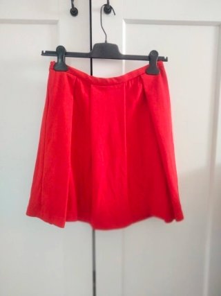 Falda Massimo Dutti Roja