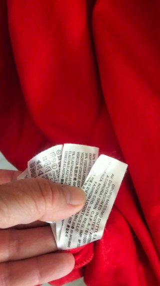 Falda Massimo Dutti Roja