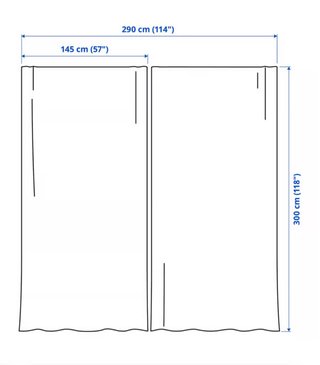 Cortinas Vilborg semiopacas