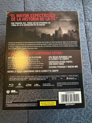 Los Soprano Blu-ray Serie Completa