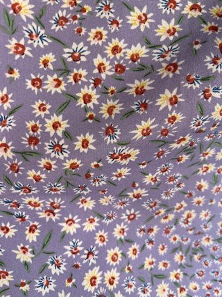 Falda larga floral lila ( color diferente por luzl