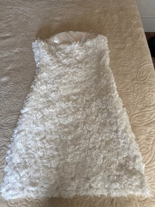 Vestido de Novia Corto Blanco