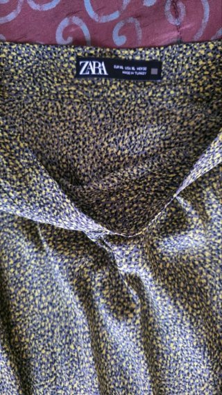 Falda estampada. TXL. Zara