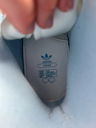Adidas Forum 84 High Blancas y Azules