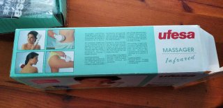 Masaje inflarojo ufesa MB-40 IF