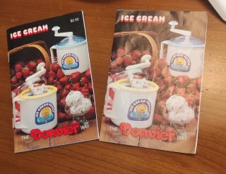 Gelatiera Vintage Donvier Chillfast Gialla gelato