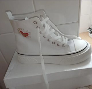 (Sin estrenar) Converse Botas Blancas Talla 39
