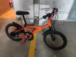 Bici infantil B'TWIN naranja
