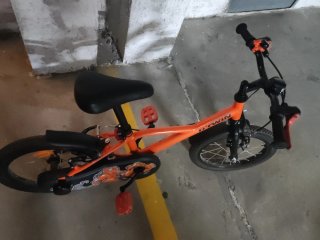 Bici infantil B'TWIN naranja