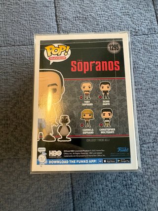 Funko Pop Tony Soprano 1295 con Pato
