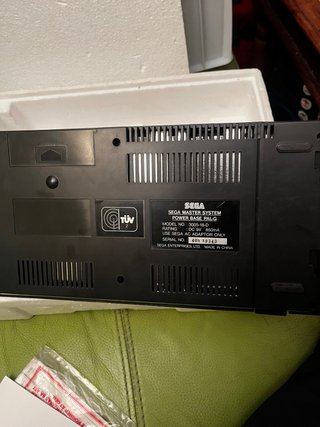 Consola Sega Master System 1