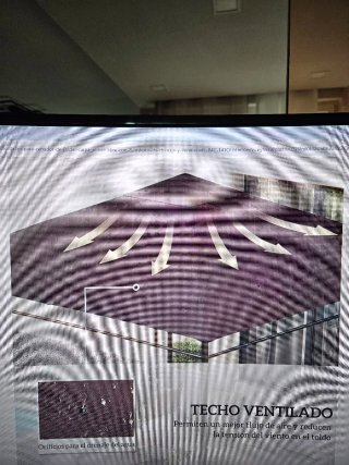 Toldo Pérgola Outsunny 3x3 Beige Nuevo