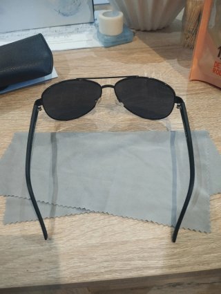 Gafas de sol aviador negras