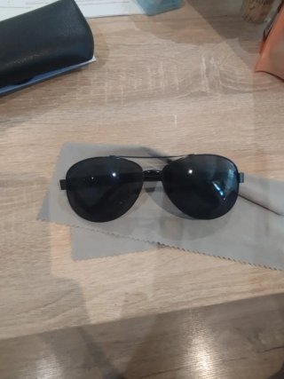 Gafas de sol aviador negras