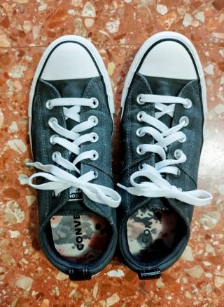 Converse All Star Talla 40 Verde Militar nuevas!
