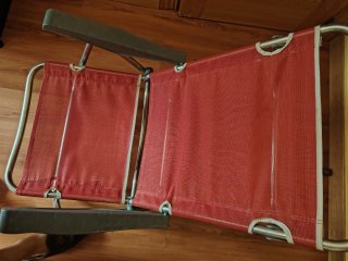 Silla Tumbona Playa Plegable azul