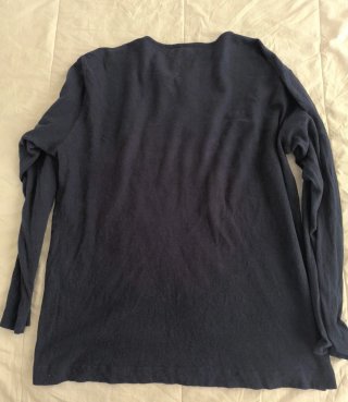 Camiseta Benetton Manga Larga XL Azul