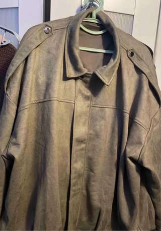Chaqueta bomber verde