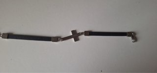 Pulsera Viceroy Cruz Plata Negra