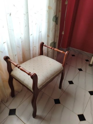 Dormitorio de matrimonio de forja blanca y bronce
