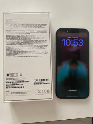 iPhone 14 Pro 256GB Bianco + accessori