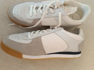 Tenis Cortefiel Hombre Talla 42 Gris/Blanco