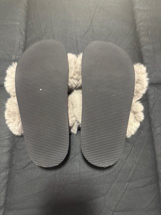 Sandalias Zara Pantuflas Peludas