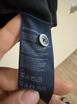 Cardigan Tommy Hilfiger Nero V-Neck