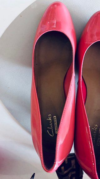 Zapatos, Pumps, Clarks Fucsia Talla 39