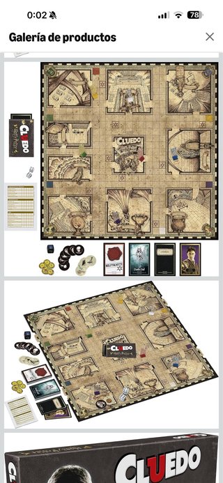 Cluedo Harry Potter Juego de Mesa 8+