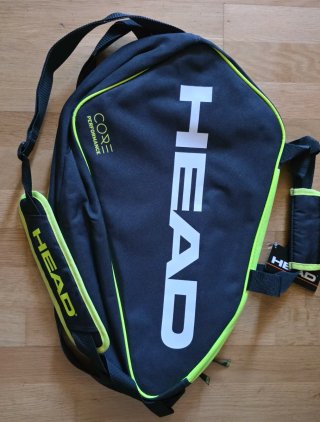 Paletero Head Core Padel Combi Negro/Lima