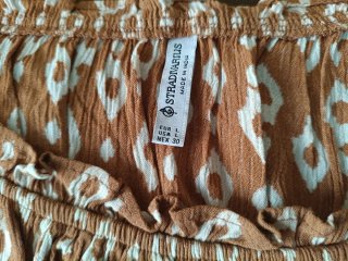 Blusa Crop Estampada Talla Única