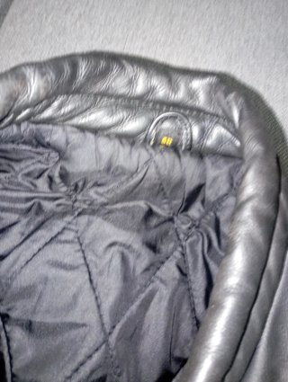 Chaqueta de cuero para moto Talla m/l