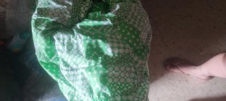Vestido Flamenca Verde Estampado 3 Años