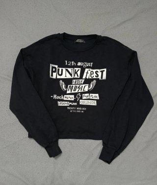 Sudadera Bershka Punk 12th August