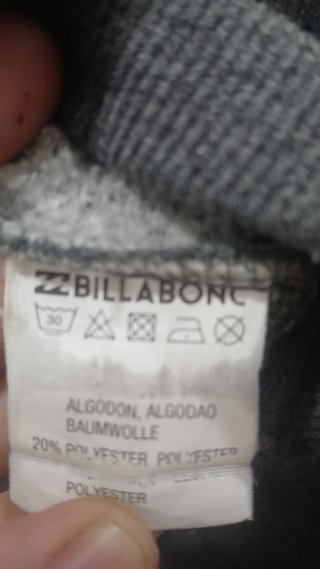 Sudadera Billabong Gris con Estampado