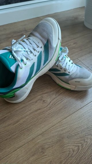 Zapatillas Padel Adidas Verde/Plata