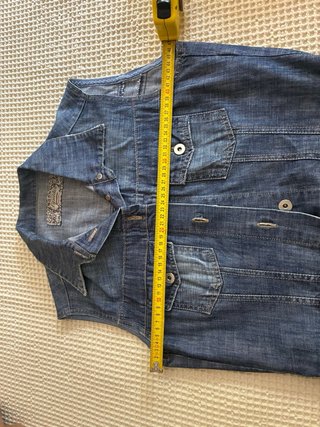 Vestido vaquero entallado azul