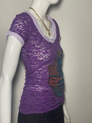 Camiseta Custo Barcelona Encaje Talla S