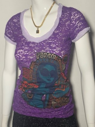 Camiseta Custo Barcelona Encaje Talla S