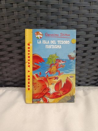 Tres libros de la colección de Gerónimo Stilton