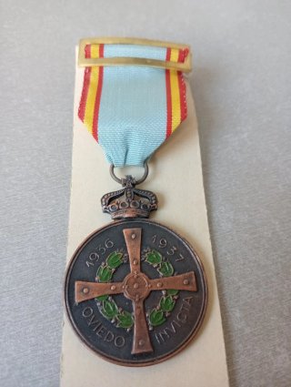 Medalla Defensores de Oviedo de la Guerra Civil