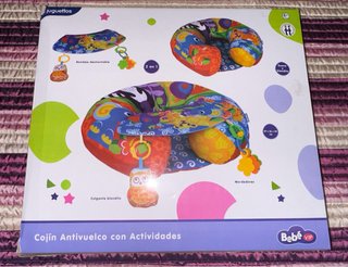 Cojín antivuelco actividades bebé
