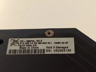 Tarjeta Gráfica XFX 8g