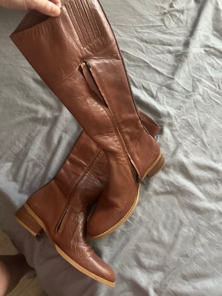 Botas altas piel E Ganso Talla 40