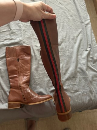 Botas altas piel E Ganso Talla 40
